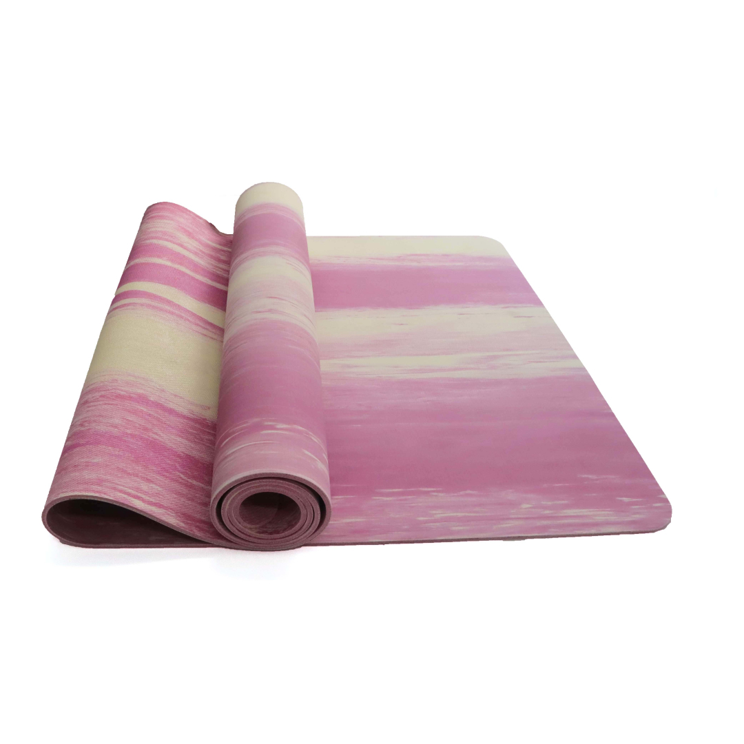 XTYM-023 Multicolored 100%Rubber Yoga Mat